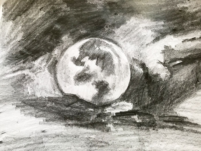 How to Draw the Moon